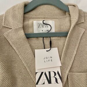 Brand new with tag Boys Khaki color cardigan by Zara size 8